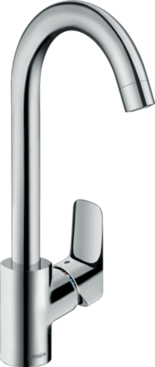 Dřezová baterie Hansgrohe Logis M31 s otočným raménkem chrom 71835000 Hansgrohe