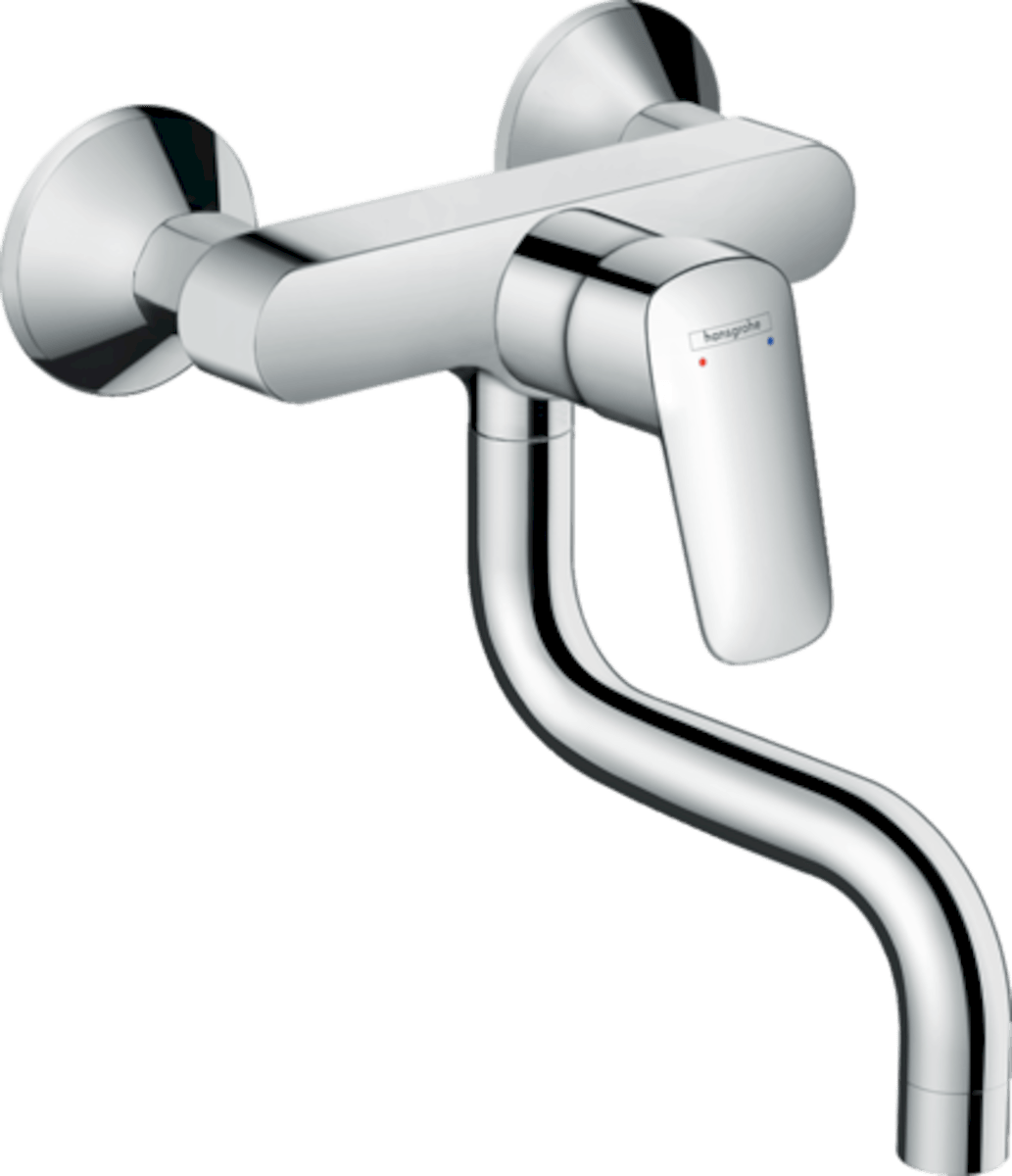 Dřezová baterie Hansgrohe Logis M31 s otočným raménkem 150 mm chrom 71836000 Hansgrohe