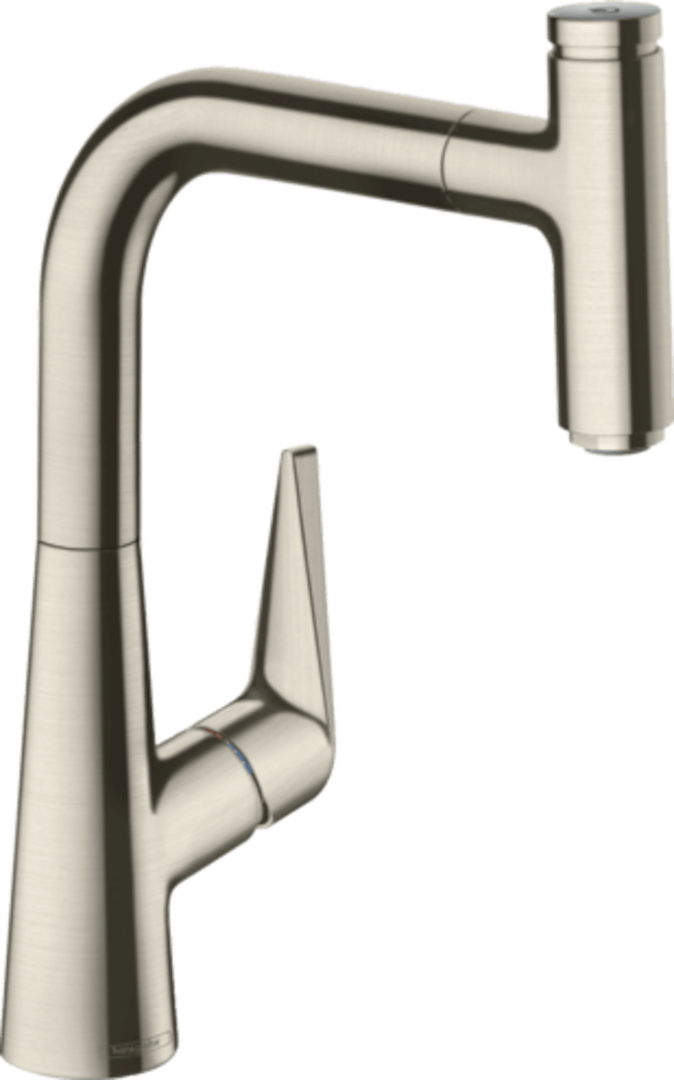 Dřezová baterie Hansgrohe Talis Select M51 s vytahovací sprškou vzhled nerezu 72822800 Hansgrohe