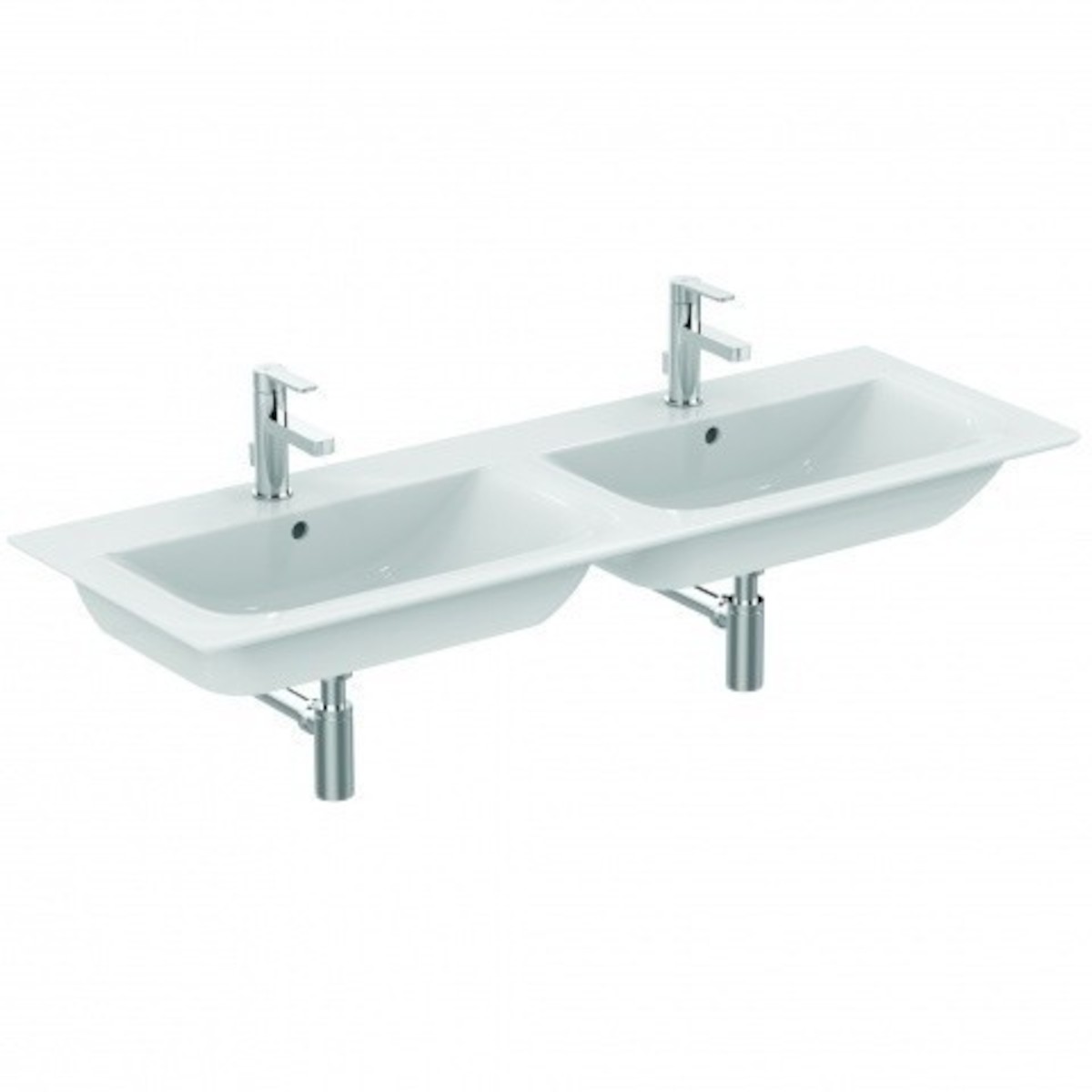 Nábytkové umyvadlo Ideal Standard Connect air 125x46 cm dva otvory pro baterii E027301 Ideal Standard