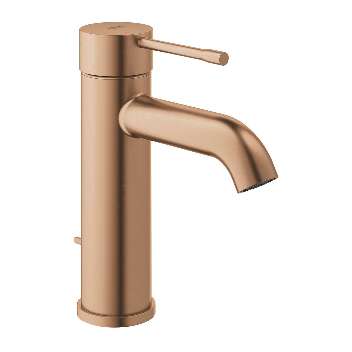 Umyvadlová baterie Grohe Essence New s výpustí Brushed Warm Sunset 23589DL1 Grohe