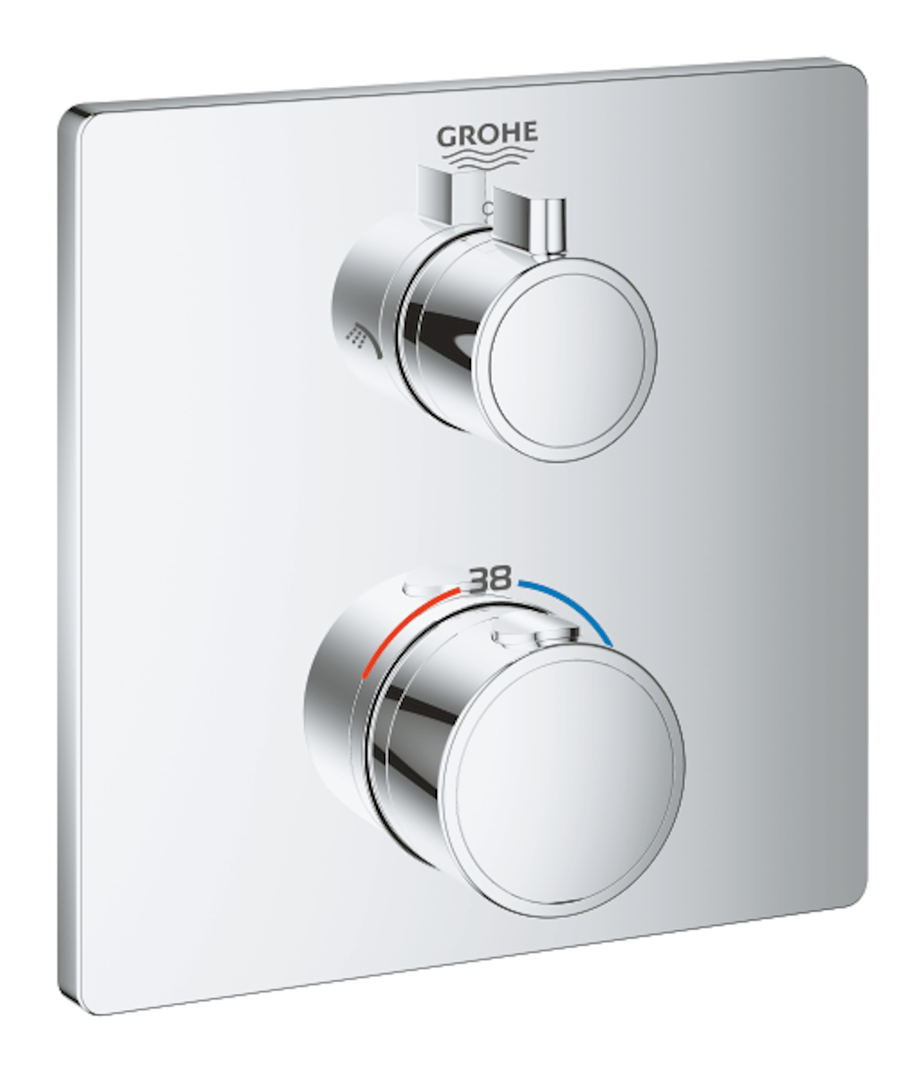 Termostat Grohe Grohtherm bez podomítkového tělesa chrom 24079000 Grohe