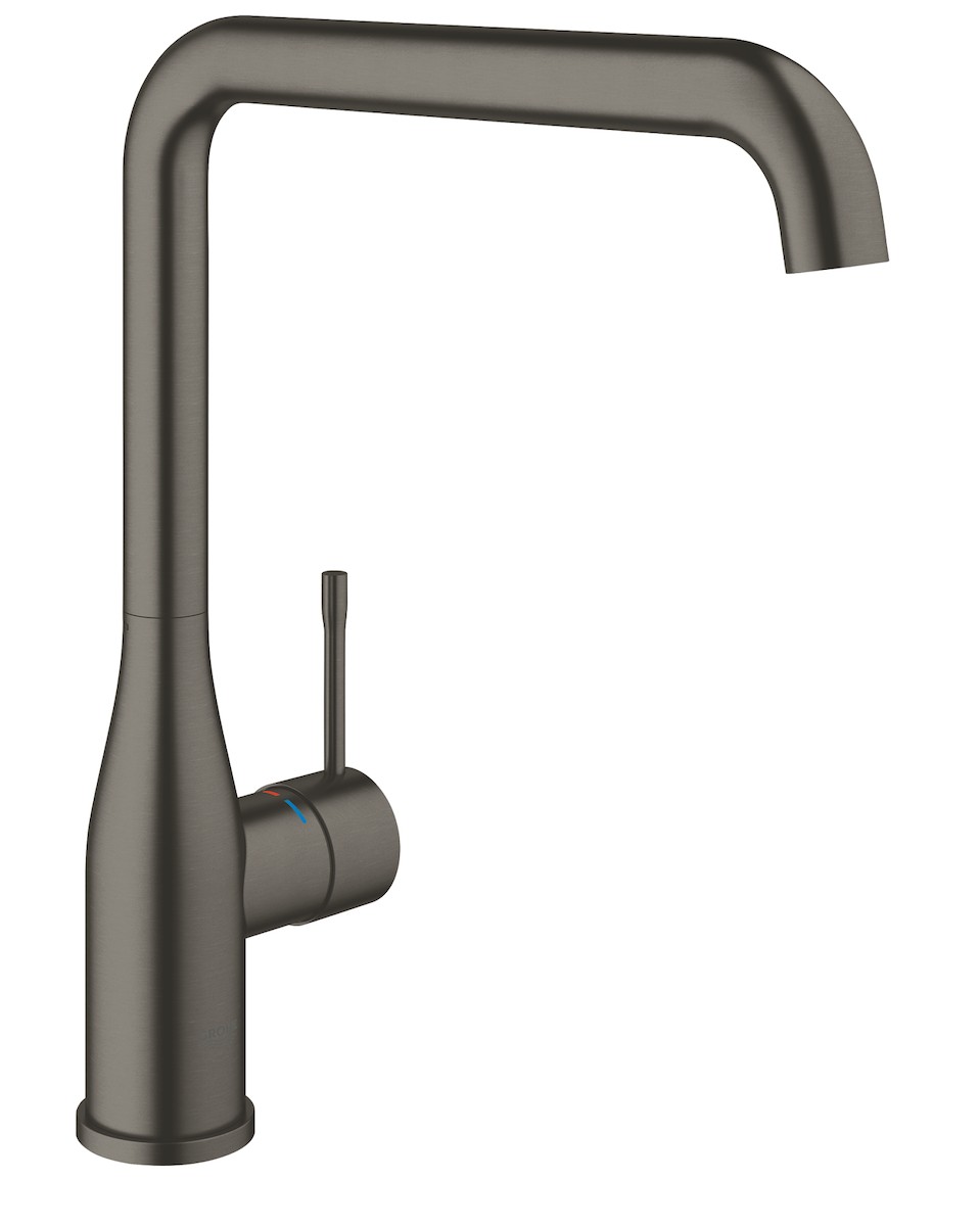 Dřezová baterie Grohe Essence New s otočným raménkem Brushed Hard Graphite 30269AL0 Grohe