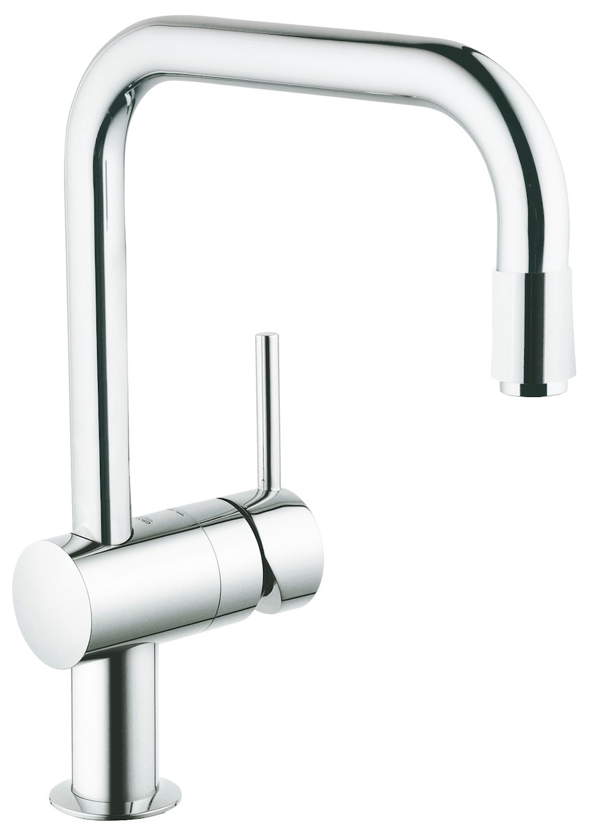 Dřezová baterie Grohe Minta s vytahovací sprškou chrom 32067000 Grohe