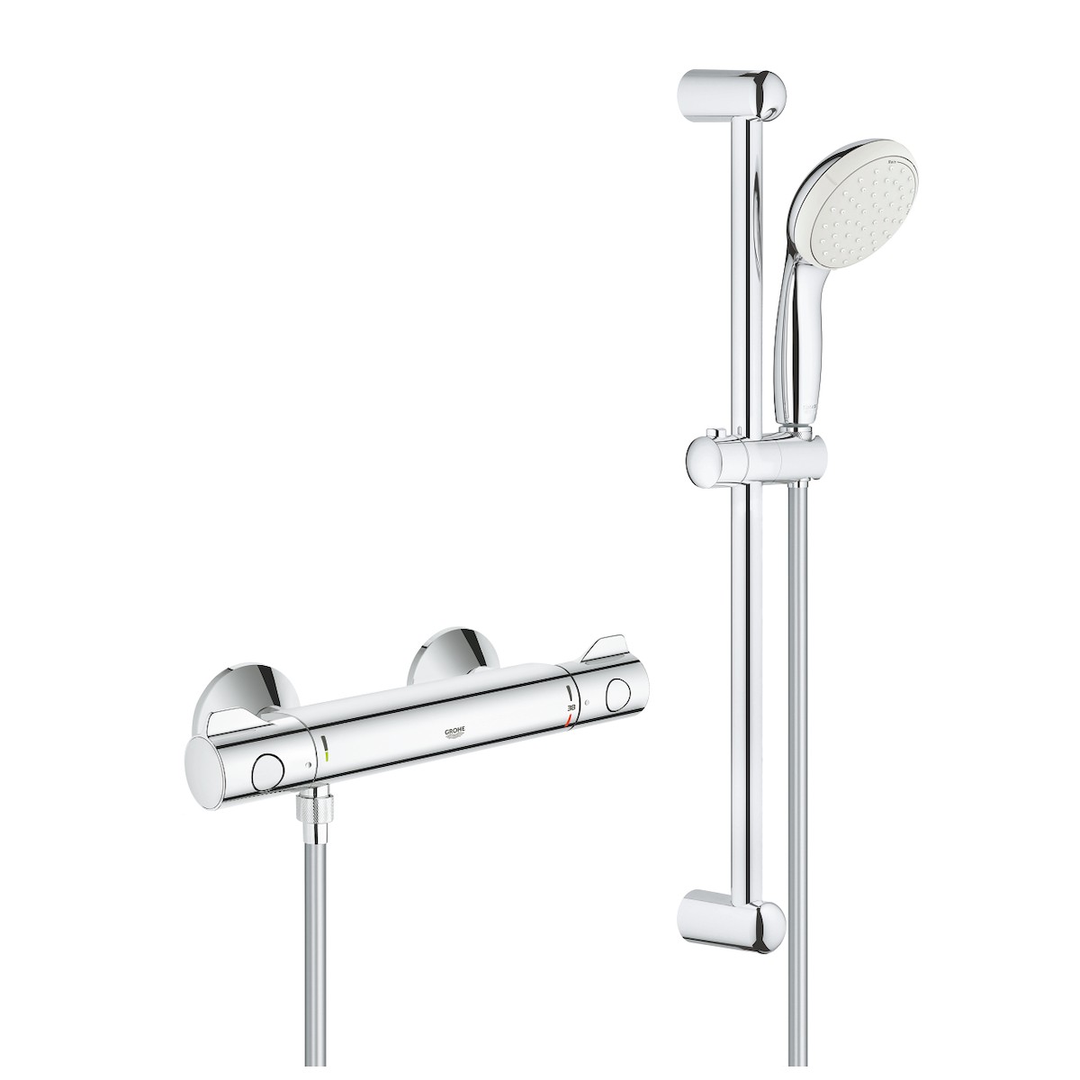 Sprchová baterie GROHE Grohtherm se sprchovým setem 150 mm chrom 34565001 Grohe