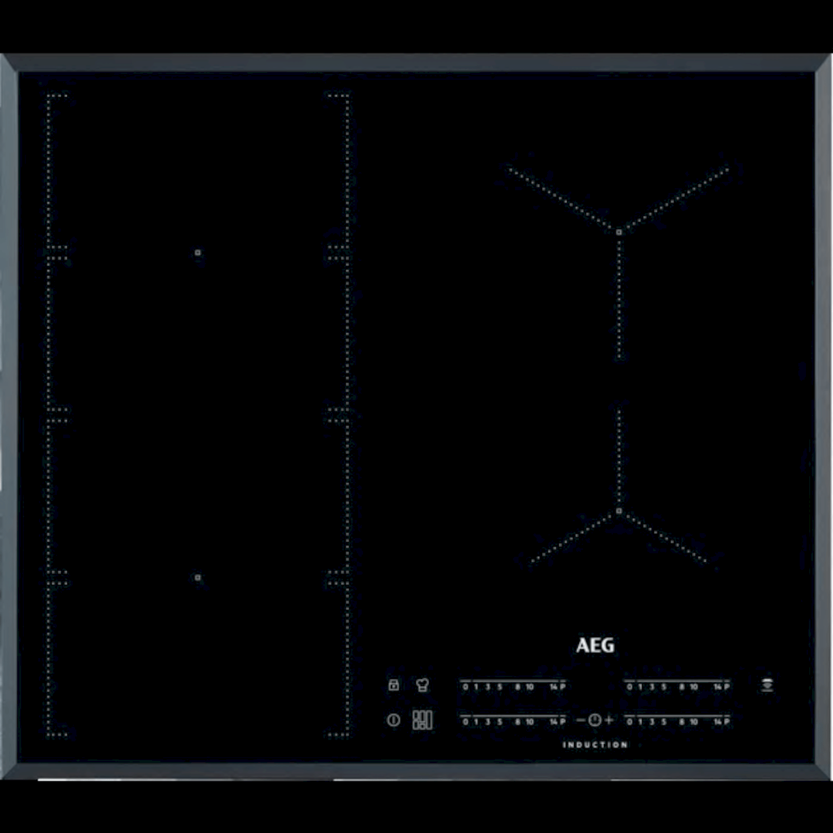 Indukční varná deska AEG černá IKE64471FB Aeg