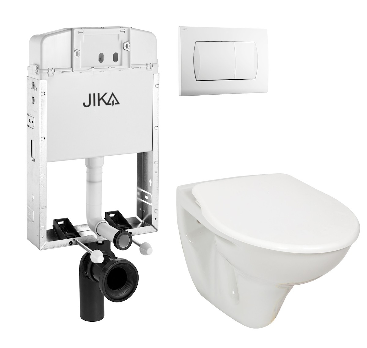 Cenově zvýhodněný závěsný WC set Jika k zazdění + WC Jika Nila KMPLJIKA Jika