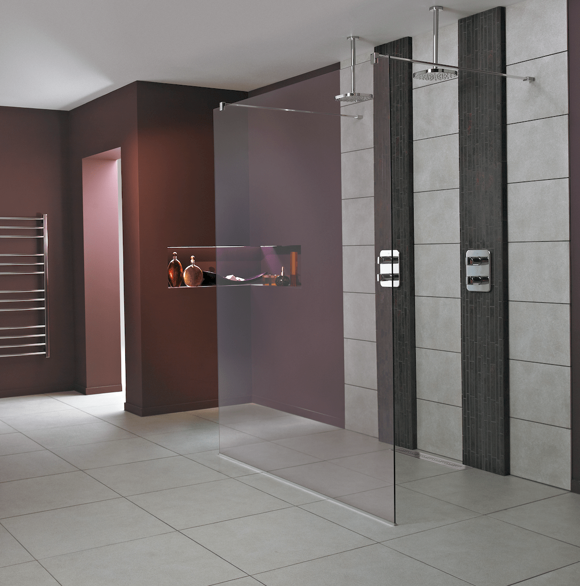 Upevňovací rameno Ideal Standard Wetroom chrom lesklý L6230EO Ideal Standard