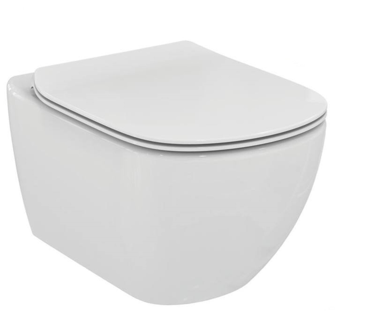 Wc s prkénkem softclose závěsné Ideal Standard Tesi zadní odpad T354601 Ideal Standard