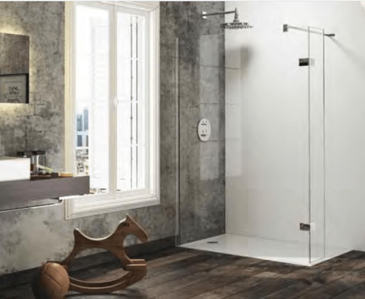 Sprchová zástěna walk-in 100 cm Huppe Solva pure ST3603.092.322 Hüppe