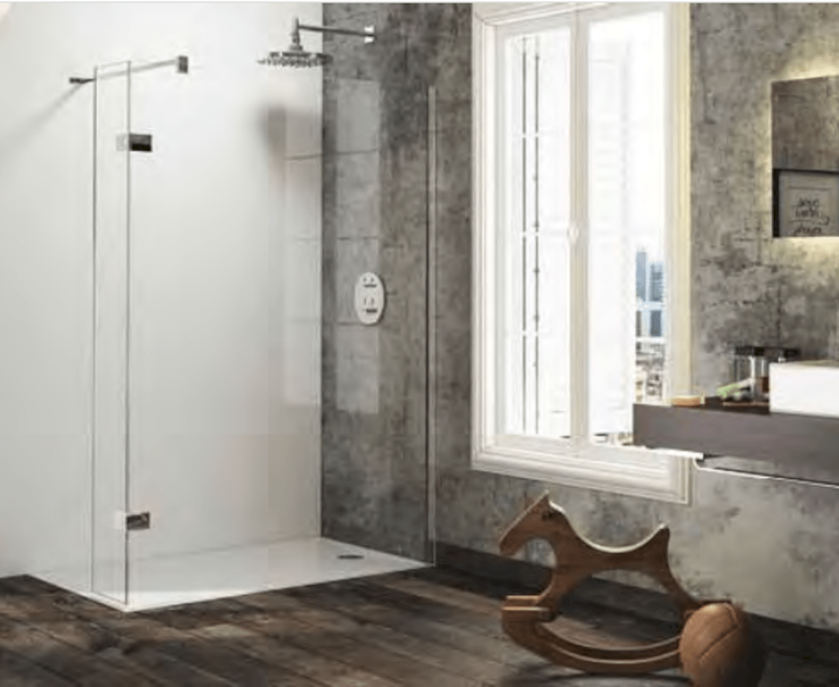 Sprchová zástěna walk-in 100 cm Huppe Solva pure ST3703.092.322 Hüppe