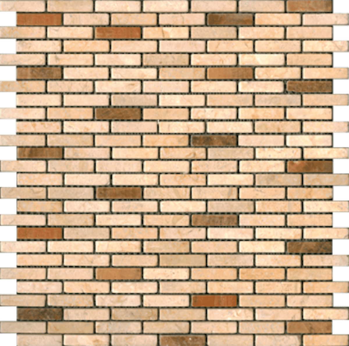 Kamenná mozaika Premium Mosaic Stone béžová 29x30 cm mat STMOS1040CRW Premium Mosaic Stone