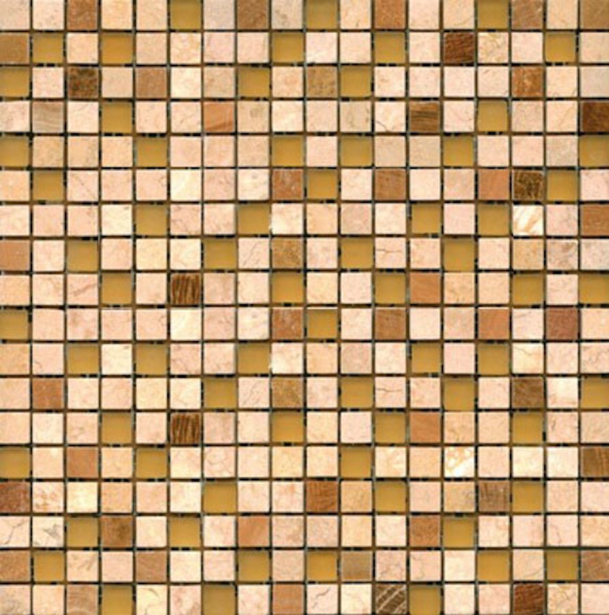 Kamenná mozaika Premium Mosaic Stone béžová 30x30 cm mat STMOS15MIX2 Premium Mosaic Stone