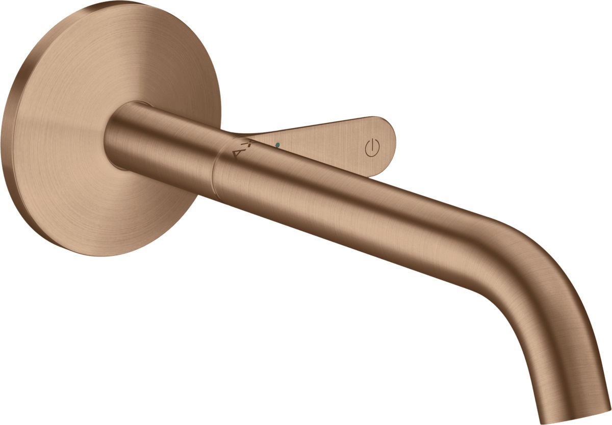 Umyvadlová baterie Hansgrohe One brushed red gold 48112310 Hansgrohe