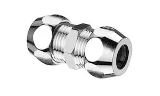 Schell Dvojité šroubení přímé 3/8" x 3/8" - 10 mm