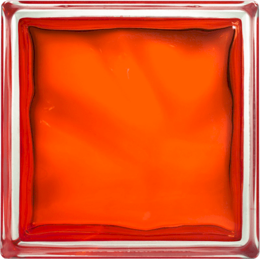 Luxfera Glassblocks orange 19x19x8 cm lesk 1908WOR Glassblocks