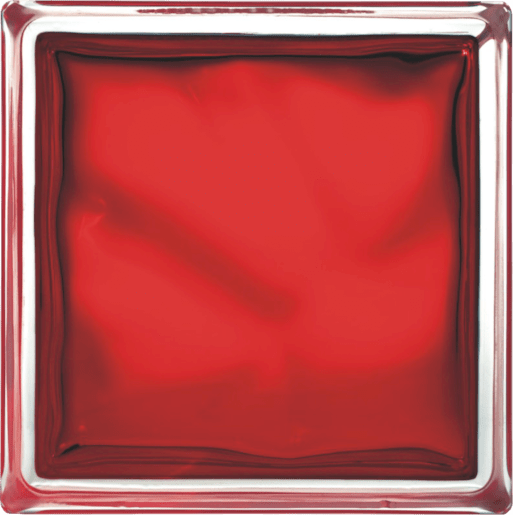 Luxfera Glassblocks red 19x19x8 cm lesk 1908WREBR Glassblocks