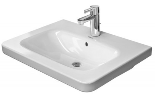 Nábytkové umyvadlo Duravit Durastyle 65x48 cm otvor pro baterii uprostřed 2320650000 Duravit