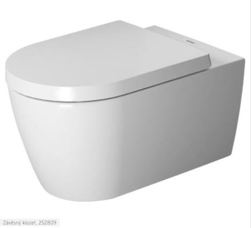 Wc závěsné Duravit Me By Starck zadní odpad 2528092000 Duravit