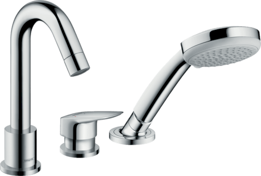 Vanová baterie Hansgrohe Logis bez podomítkového tělesa chrom 71310000 Hansgrohe