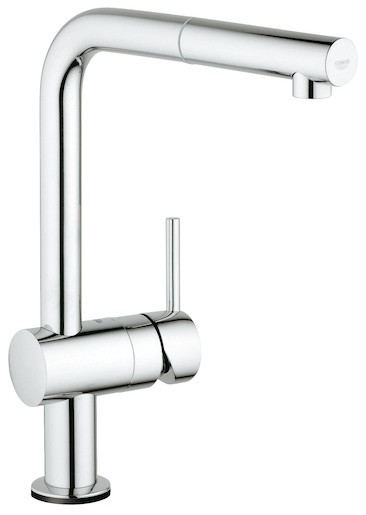 Dřezová baterie Grohe Minta Touch s vytahovací sprškou chrom 31360001 Grohe