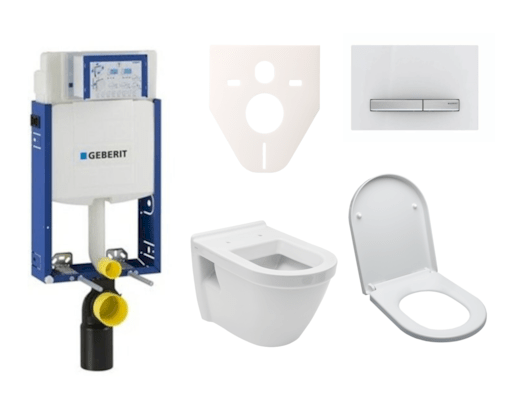 Cenově zvýhodněný závěsný WC set Geberit k zazdění + WC Integra vč. sedátka SIKOGE2V8 VitrA