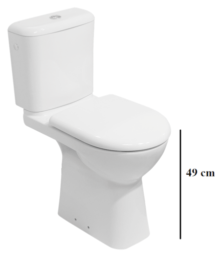 Wc kombi komplet Jika Deep spodní odpad SIKOSJOLSB23617 Jika