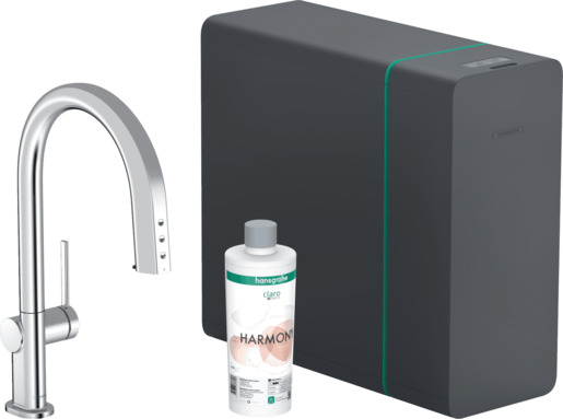 Dřezová baterie Hansgrohe Aqittura bez výpusti chrom 76836000 Hansgrohe