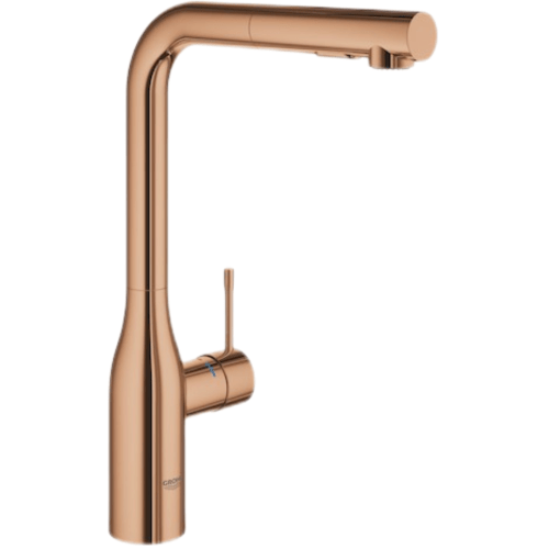 Dřezová baterie GROHE Essence New s vytahovací sprškou Warm Sunset 30270DA0 Grohe