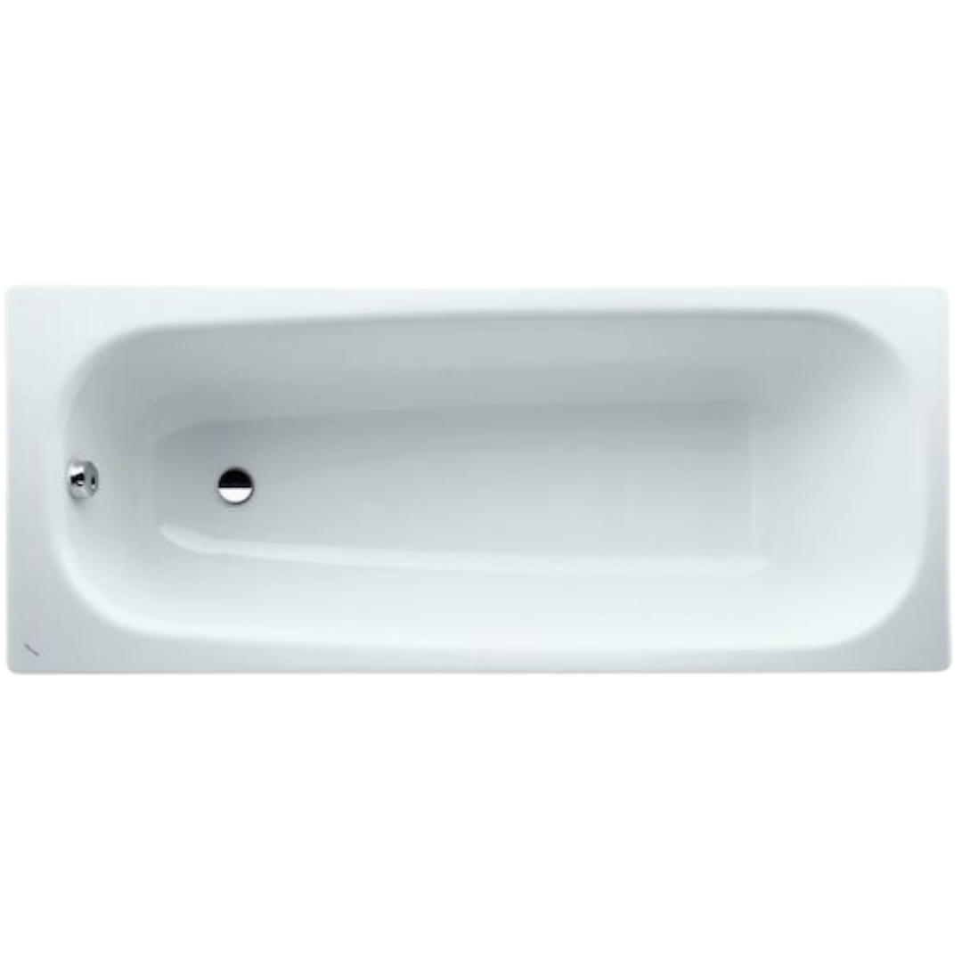 Laufen Moderna Plus obdélníková vana 160x70 cm smaltovaná ocel levá i pravá h2251400000401 2514.0.000.040.1 Laufen