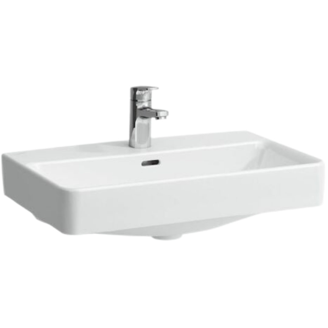 Laufen Laufen Pro umyvadlo na desku 60x38 cm otvor pro baterii uprostřed h8179590001041 1795.9.000.104.1 Laufen